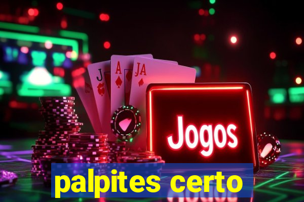 palpites certo